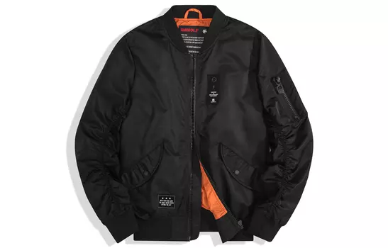 Uniwolf Куртка унисекс, Черный