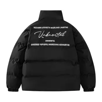 UNKNOWTAL Стеганая куртка унисекс, Черный