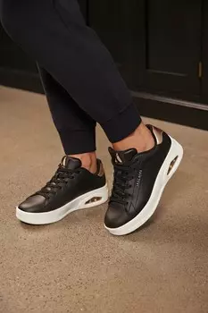 Уно корт тренеры Skechers, черный