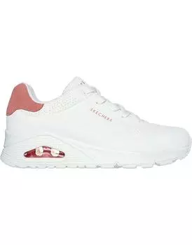 Uno - туфли с застежкой-молнией белого цвета Skechers