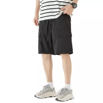 Unthemed Повседневные шорты унисекс без темы, Черный