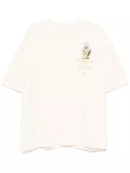 UNTITLED ARTWORKS футболка «Часовня», нейтральный цвет