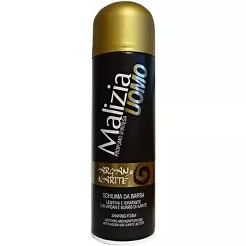 Uomo Пена для бритья с арганой и маслом ши 300мл, Malizia
