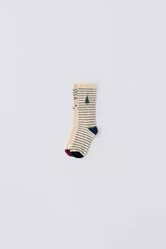 Упаковка 2 носков для дерева ZARA, экрю