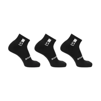 Упаковка 3 пары носков унисекс Everyday Ankle Salomon, чёрный