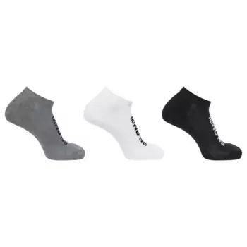 Упаковка 3 пары носков унисекс Everyday Low Salomon, чёрный