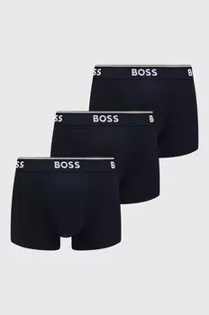 Упаковка боксеров Boss, темно-синий