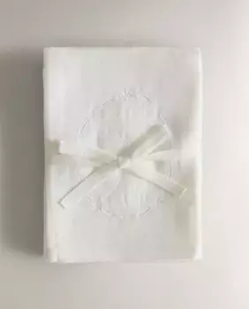 Упаковка детских муслиновых полотенец с вышитой буквой (2 шт.) Zara Home, Letter N