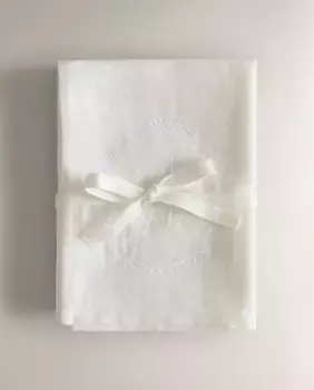 Упаковка детских муслиновых полотенец с вышитой буквой (2 шт.) Zara Home, Letter A