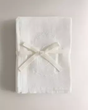 Упаковка детских муслиновых полотенец с вышитой буквой (2 шт.) Zara Home, Letter S