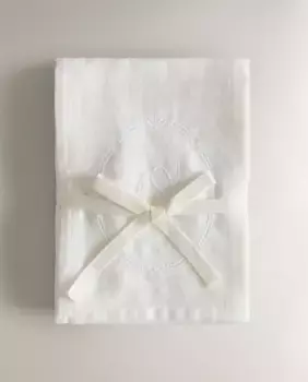 Упаковка детских муслиновых полотенец с вышитой буквой (2 шт.) Zara Home, Letter O