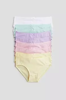 Упаковка из 10 хлопковых трусов H&M, мультиколор