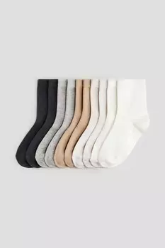 Упаковка из 10 носков H&M, серый