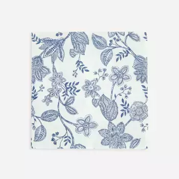 Упаковка из 20 бумажных салфеток Indiana El Corte Ingls, синий