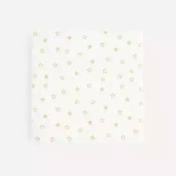 Упаковка из 20 рождественских бумажных салфеток Little Stars Basics El Corte Ingls, золото