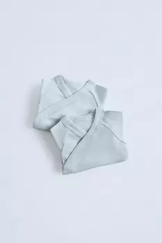 Упаковка из 2 боди с вырезом кимоно ZARA, синий