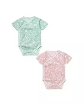 Упаковка из 2 детских боди из хлопка с принтом Kaos Tous, цвет Rosa