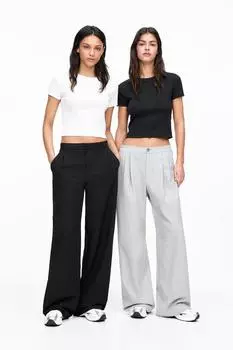 Упаковка из 2 футболок в рубчик Pull And Bear, мультиколор