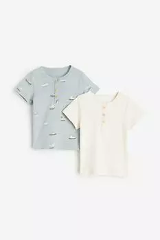 Упаковка из 2 хлопковых футболок H&M
