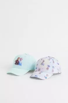 Упаковка из 2 кепок с принтом H&M
