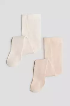 Упаковка из 2 колготок H&M, розовый
