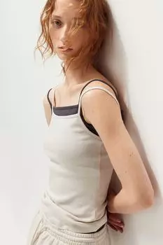 Упаковка из 2 маек H&M, бежевый