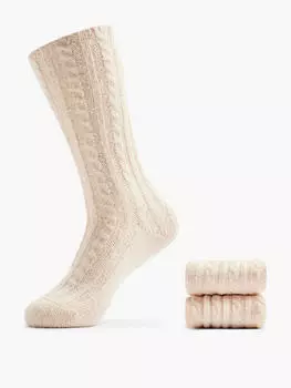 Упаковка из 2 носков. Cosy Nature, белый