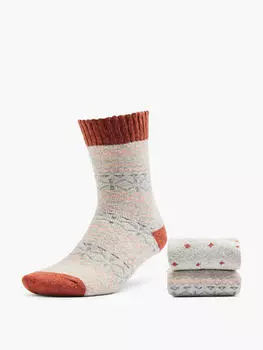 Упаковка из 2 носков. Cosy Nature, серый