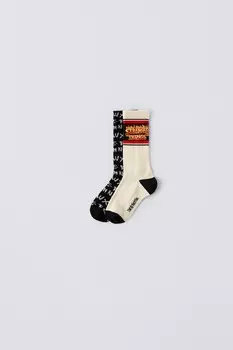 Упаковка из 2 носков очень ... ZARA, черный