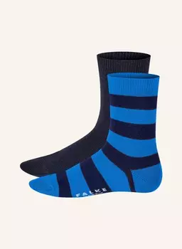 Упаковка из 2 носков счастлива. Falke, синий