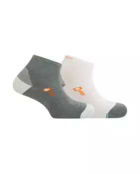 Упаковка из 2 пар разноцветных мужских носков из спортивного хлопка Punto Blanco, многоцветный