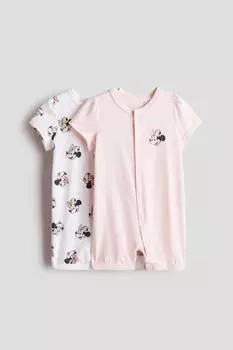 Упаковка из 2 пижам с принтом H&M, мультиколор