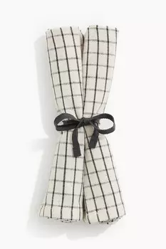 Упаковка из 2 салфеток H&M, серый