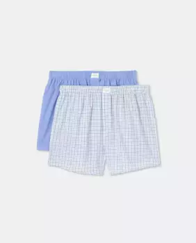 Упаковка из 2 тканевых боксеров Dustin, белый