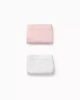 Упаковка из 2 трусиков для девочек из гладкой микрофибры Zippy, многоцветный