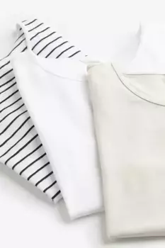 Упаковка из 3 футболок H&M, белый