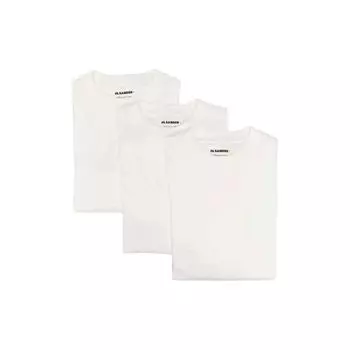 Упаковка из 3 футболок с длинным рукавом Jil Sander, белый