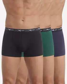 Упаковка из 3-х стандартных трусов-боксеров из эластичного хлопка Dim, мультиколор