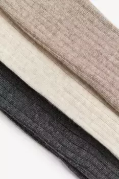 Упаковка из 3 колготок H&M, бежевый