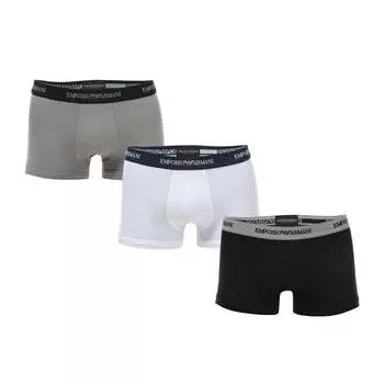 Упаковка из 3 мужских трусов Emporio Armani, мультиколор