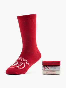 Упаковка из 3 носков. Harry Potter, красный