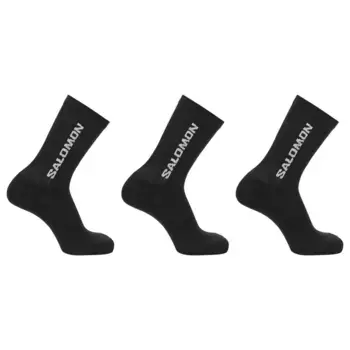 Упаковка из 3 пар унисекс-носков Salomon Everyday Crew, черный