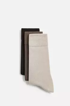 Упаковка из 3 разных носков ZARA, цвет various