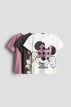 Упаковка из 3 рубашек с принтами H&M, белый