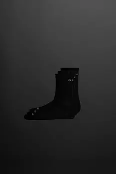 Упаковка из 3 тренировочных носков ZARA, черный