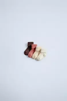 Упаковка из 4 цветных носков ZARA, разноцветный