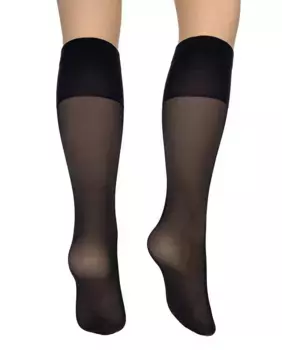 Упаковка из 4 мини-колготок в 2 конвертах Velo 20 мб однотонный макияж 20 ден Hyd, черный