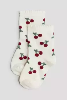 Упаковка из 4 носков H&M, розовый