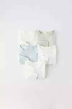 Упаковка из 5 боди tree ZARA, синий