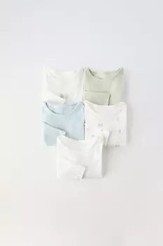 Упаковка из 5 боди tree ZARA, синий